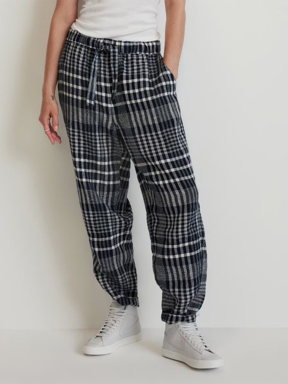 Everlane The Linen Pull-On Barrel Pant XS